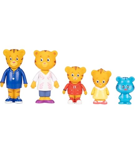 Wild Kratts Daniel Tiger's Neighborhood 10-Pack Figure Set - Includes Daniel, Family & Friends (2.5\ Tall) Blue's Clues Wild Kratts Daniel Tiger's Neighborhood 10-Pack Figure Set - Includes Daniel, Family & Friends (2.5\ Tall) Blue's Clues