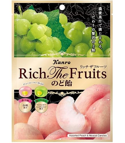 Amazon.co.jp: カンロ リッチザフルーツのど飴 58g×6個 : 食品・飲料・お酒