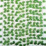 Yatim 94-ft 12ストランド人工花AppleアイビーシルクFake Hanging Vine Plant Leaves Garlandホームガーデン壁装飾