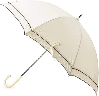 Amazon イッツデモ Its Demo 日傘遮光リブドットピコレース G 長傘 通販