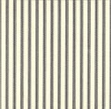 French Country Ticking Stripe Brindleグレーtie-up飾り布 グレー FC100-TUV-TSGC