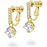 Gift from New York 揺れる ピアス イヤリング レディース 1.25ct プラチナ K18 ゴールド 加工 シルバー925 金属アレルギー対応 女性 プレゼント