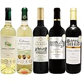 ワイン 赤白セット 格上２本入りのおすすめ品！【おすすめ人気品】赤ワインにはボルドー格上産地秀逸メドックを採用！ メドックの特徴がよく表現されたしなやかでエレガントな味わい。毎日のお食事に合わせやすい赤ワイン3本白ワイン2本 格上産地メドック2本入り