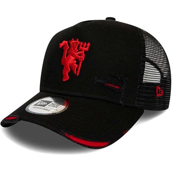 Amazon | AC Milan Herren New Era キャップ バイザー付き, レッド