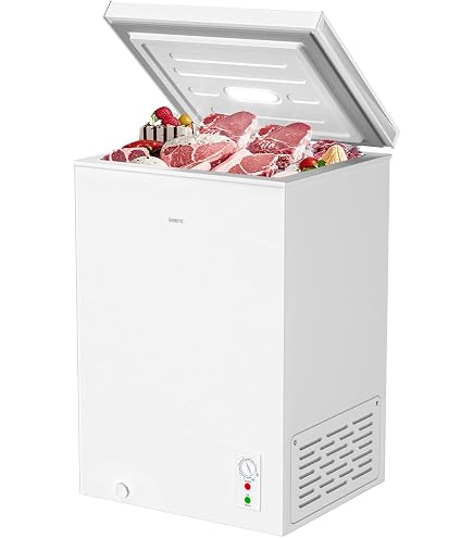 Amazon | アビテラックス 直冷式1ドア上開き冷凍庫 100L ノンフロン 
