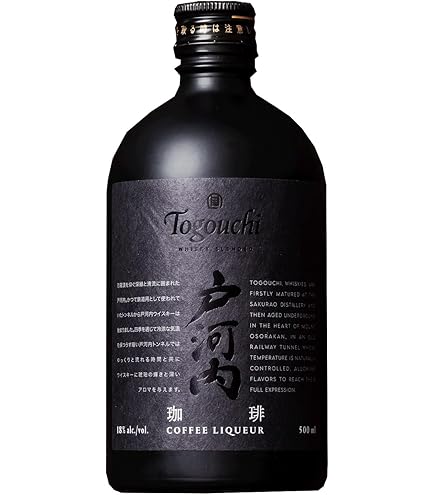 Amazon.co.jp: 戸河内ウイスキー リキュール珈琲(コーヒー) 18度 500ml