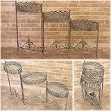 アンティーク仕上げ ディスプレイに♪【Brise】ブリーズ3段ラック♪