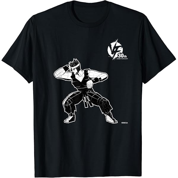 Amazon | 『バーチャファイター』シリーズロゴ Tシャツ | Tシャツ