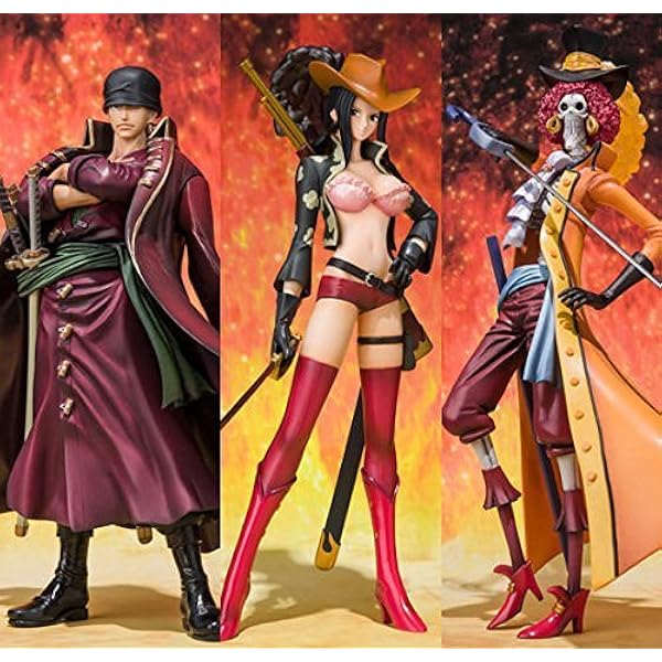 バンダイフィギュアーツzero 魂ウェブ限定 ワンピースフィルムz 決戦服ver セットゾロ ロビン ブルック ロボット 子ども向けフィギュア おもちゃ Amazon