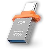 SP Silicon Powerシリコンパワー USBメモリ 32GB Type-C + A デュアル USB3.2 Gen1 (USB3.1/3.0/2.0互換) C21 SP032GBUC3C21V1O