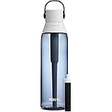 Brita Hard-Sided Plastic Premium Filtering Water Bottle, BPA-Free, Replaces 300 Plastic Water Bottles, Filter Lasts 2 Months 