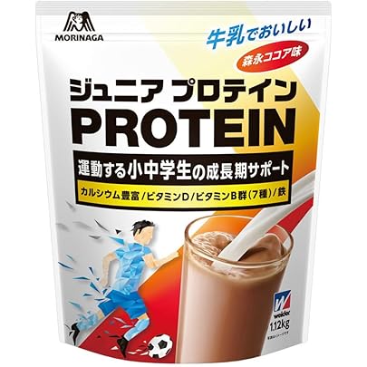 Amazon | 森永製菓 inバー ジュニアプロテイン ココア (12本入×1箱