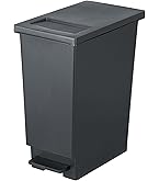 Amazon｜[ケユカ] テレビで紹介 両開きダストボックス LL 42L 黒