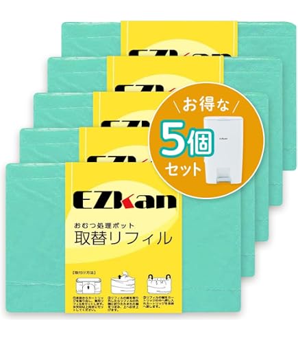HOALU ホアル おむつペール 専用取り替えロール 8mもの【18セット】 Amazon.co.jp: HOALU ホアル おむつペール 専用取り替えロール 8m