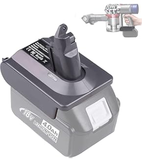 ダイソンV8(SV10)＋マキタ18Vリチウム電池用変換アダプター Amazon.co.jp: ダイソン マキタ 変換 アダプター Makita 18V
