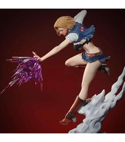 Amazon.co.jp: DAMoshen(マジンガー) 人造人間18号 フィギュア