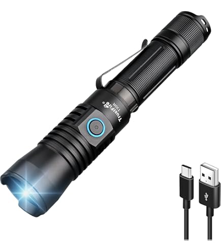 Amazon.co.jp: TrustFire T45R 懐中電灯 強力 LEDライト 充電式 軍用