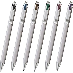 サクラクレパス ゲルインキボールペン ボールサインiD 6色セット 0.4mm GBR204-6