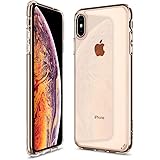 Spigen iPhone XS Max ケース クリア 耐衝撃 米軍MIL規格取得 6.5インチ 対応 ワイヤレス充電 画面保護 レンズ保護 衝撃吸収 ウルトラ・ハイブリッド 065CS25127 (クリスタル ・クリア)