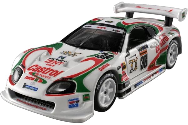 タカラトミー(TAKARA TOMY) トミカプレミアムRacing カストロール トムス スープラ 36号車 ミニカー おもちゃ 6歳以上