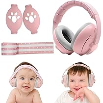 Amazon.co.jp: [MAACKIA] 防音 イヤーマフ 子供 1-48ヶ月 ゴム