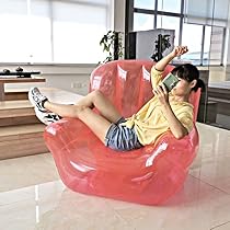 ※高嶋さん専用 Supreme インフレータブルチェア クリア Amazon｜インフレータブルソファ透明椅子ソファー豆袋怠惰な