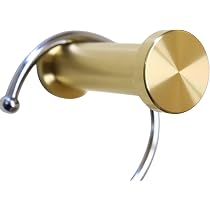 Amazon.co.jp: 壁掛けフック 真鍮製 ネジ式 ウォールハンガー 帽子