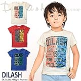 (ディラッシュ) DILASH初夏'16/カラースプレー半袖Ｔシャツ 110 ブルー