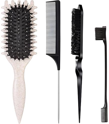 Curl Defining Hairbrush, Curl Brush, Curl Brush For Curly Hair, Bounce Curl Defining Brush For Cobing And Shaping En's And Woen's Curls To Reduce Pulling