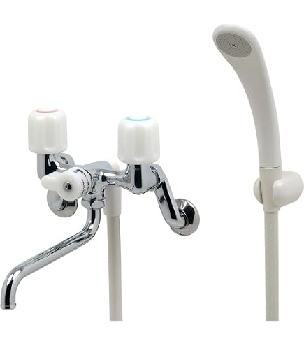 Amazon | カクダイ(KAKUDAI) 2ハンドルシャワー混合栓 G1/2 139-801