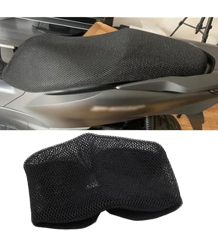 pcx シート メッシュカバー付き Amazon.co.jp: オートバイ メッシュ シート パッド に適合するホンダ