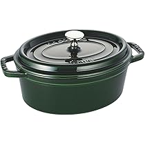 STAUB ストウブ ピコ ココット オーバル 23cm マジョリカ グリーン Amazon.co.jp: staub ストウブ 「 ピコ ココット オーバル