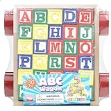 30 Piece ABC Stack N' Build Wagon Blocks with Learning Pictures Kids Toy [並行輸入品]