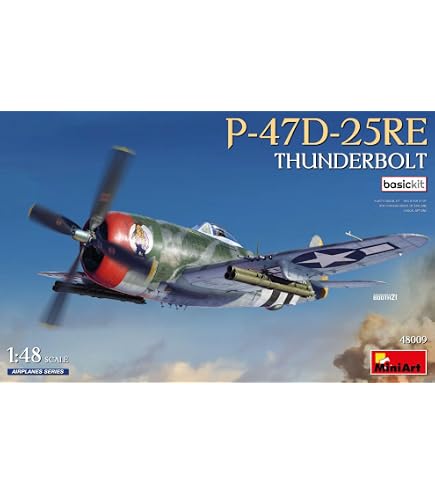 Amazon | ミニアート(Miniart) 1/48 アメリカ P-47D-25RE サンダー