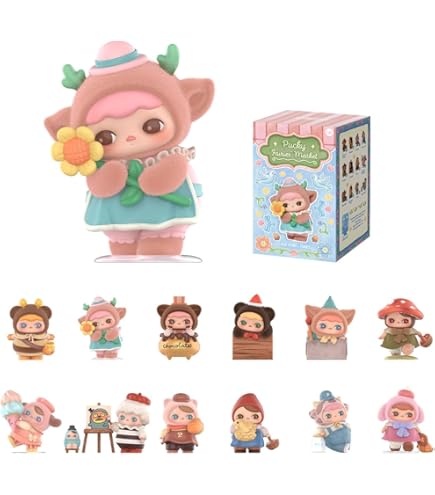 Amazon.co.jp: POP MART PUCKY フォレストパーティー ビニール