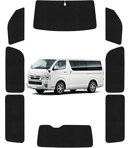 Amazon | Cargo ハイエース 200系 ワイドボディ サンシェード DX S-GL