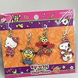 USJ ハロウィン 限定 キティ ミニオン スヌーピー エルモ チャーム