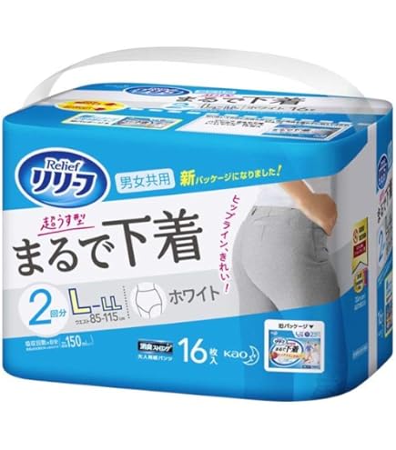 Amazon | リリーフ パンツタイプ 超うす型まるで下着 M~L 18枚【ADL