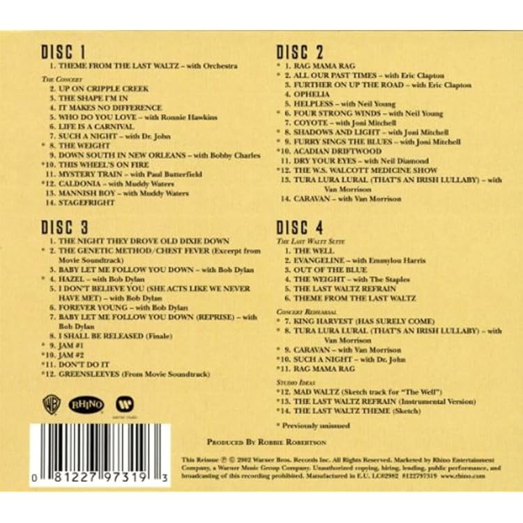 Amazon.co.jp: ラスト・ワルツ 完全盤: ミュージック