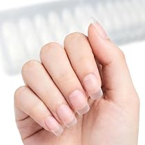 Amazon | COLORBIRD ネイルチップ Silvella ショート 0.1mm超薄 クリア