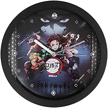 Amazon.co.jp: 鬼滅の刃[壁掛け時計]ウォールクロック/A柄 少年