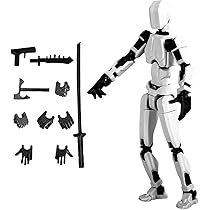 Amazon | SEVENCATS ロボット モデル人形 可動 フィギュア 武器