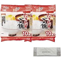 Amazon | 国産米使用 たきたてご飯 10食入（180gx10）x2個