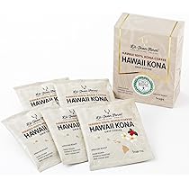 Amazon.co.jp: ハワイ州認定｜100％コナコーヒー ドリップバッグ 10g×5