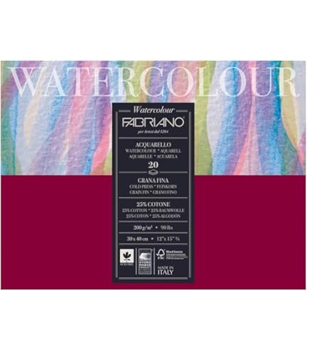 Fabriano Watercolour Book testé par Alexis Le Borgne - l'Atelier Géant