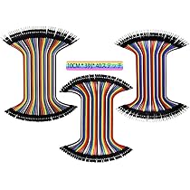 Amazon | DiyStudio 10CM ジャンパー線多色デュポンワイヤー