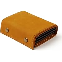 Amazon | [Aoita] 財布 メンズ 2つ折り 日本栃木 本革 二つ折り財布 箱