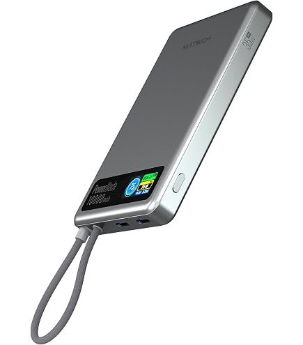 Amazon | MATECH モバイルバッテリー マグセーフ 超薄型 小型 軽量