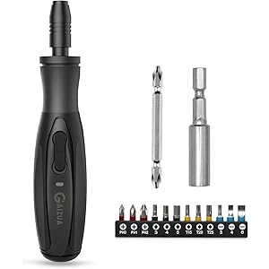 2020年進化版 電動ドライバー 手動兼用 Micro USB Type-C 充電式 200g 超軽量 小型 2000m…