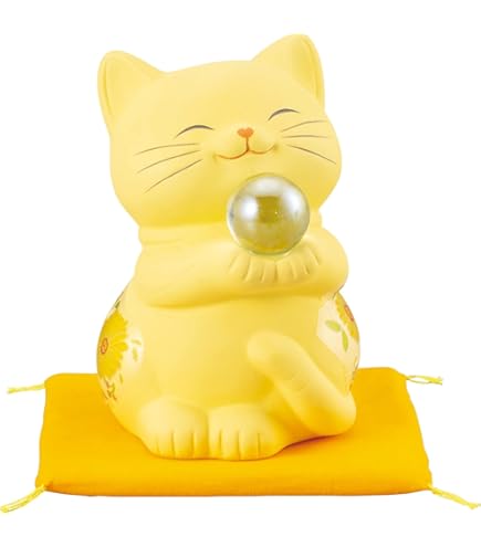 内藤ルネ　ネコの貯金箱 RUNE 内藤ルネ ネコ 猫 陶器人形 貯金箱 参考買取価格 ｜買取